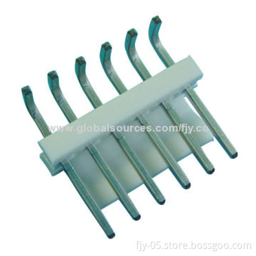 3.96mm Wafer Single Row R/A Connector, 250V AC/DC Rated Voltage